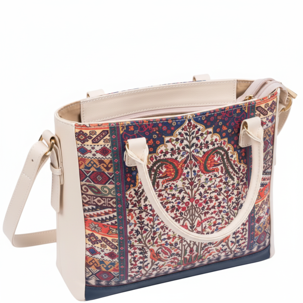 Boho Print Tote Bag for Women