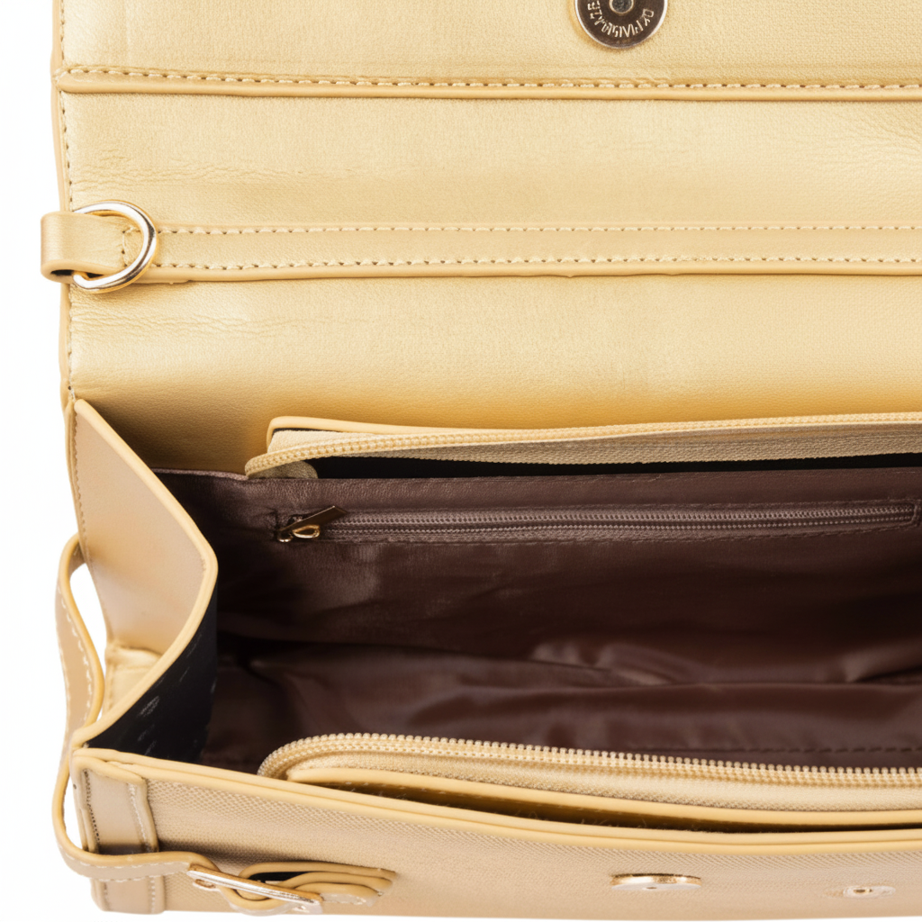Gold Mini Top Handle Satchel Bag for Women