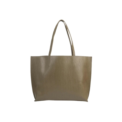 Zolvique Olive Green Textured Tote Bag for Women